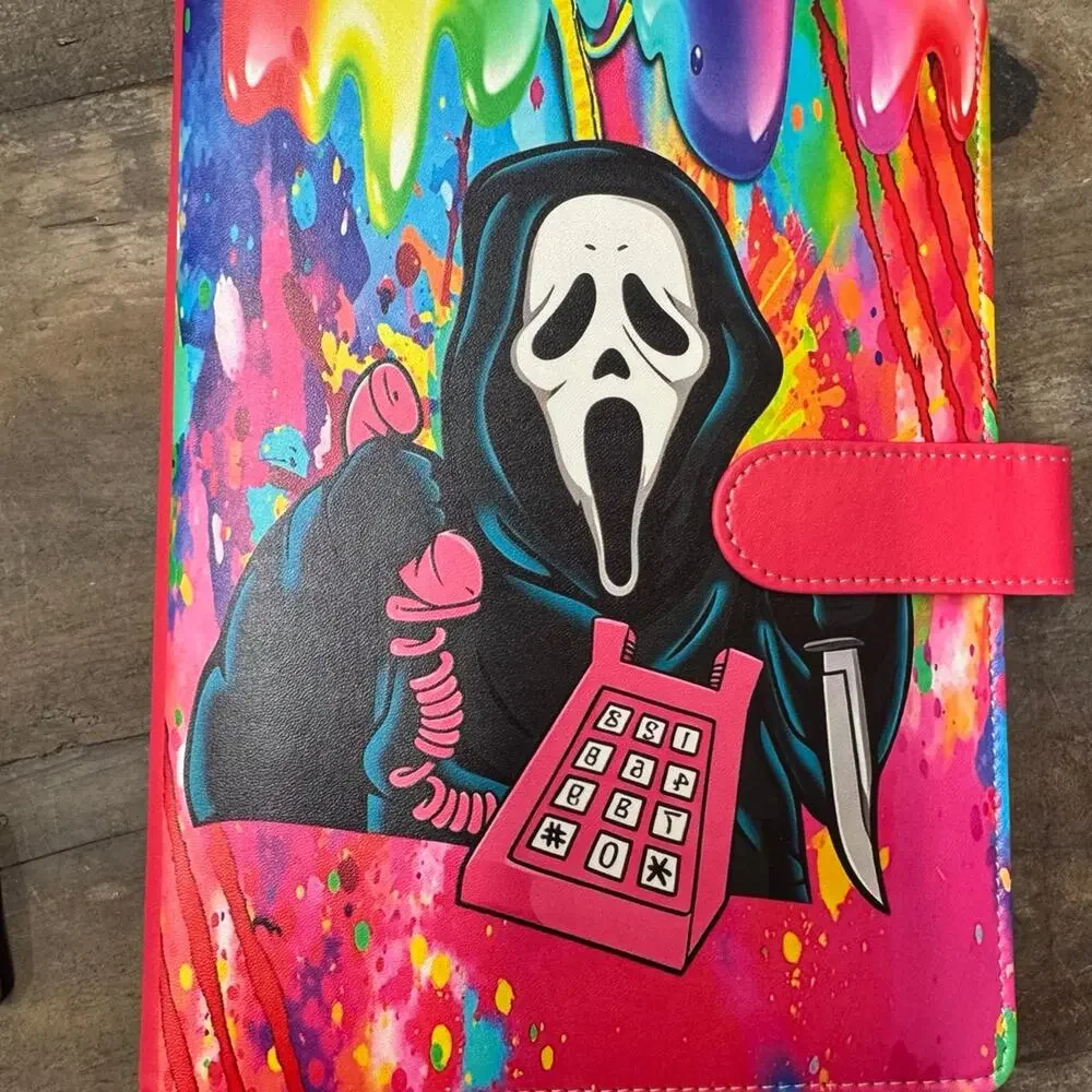 Ghostface Scream A5 Binder w/ matching paper